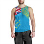 Tuvalu Tank Top Polynesian Flag With Coat Of Arms