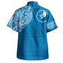 Yap State Hawaiian Shirt Polynesian Flag With Coat Of Arms