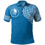 Yap State Polo Shirt Polynesian Flag With Coat Of Arms