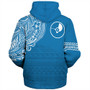 Yap State Sherpa Hoodie Polynesian Flag With Coat Of Arms