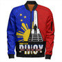 Philippines Filipinos Bomber Jacket - Proud To Be Pinoy Rizal Park