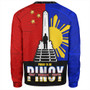 Philippines Filipinos Sweatshirt - Proud To Be Pinoy Rizal Park 1