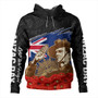 New Zealand Hoodie Custom Remembrance Day The Red Poppy