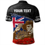 New Zealand Polo Shirt Custom Remembrance Day The Red Poppy