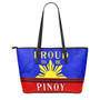 Philippines Filipino Sun And Stars Style Leather Totes