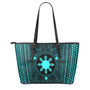 Philippines Filipino Sun Tribal Patterns Leather Totes