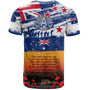 New Zealand T-Shirt New Zealand And Australian Army Corps ANZAC Day Commemoration