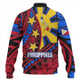 Philippines Baseball Jacket Custom Lapu-Lapu The Legendary Filipino Hero