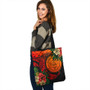 Palau Tote Bag Polynesian Turtle Tropical