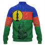 New Caledonia Baseball Jacket Flag Color With Traditional Patterns