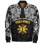 Philippines Filipinos Bomber Jacket Tribal Polynesian Demodern Style