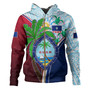 Guam Hoodie Custom Guam Chamorro Coconut Tree of Life Polynesian Tribal Pride