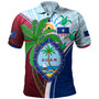 Guam Polo Shirt Custom Guam Chamorro Coconut Tree of Life Polynesian Tribal Pride
