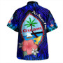 Guam Hawaiian Shirt Hibiscus Flowers With Seal