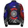 American Samoa Bomber Jacket Always In Gods Arms