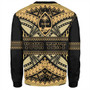 Guam Sweatshirt Custom Micronesian Gold Luxury Style