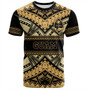 Guam T-Shirt Custom Micronesian Gold Luxury Style