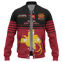 Papua New Guinea Baseball Jacket Our Land Our People Our Culture