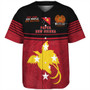 Papua New Guinea Baseball Shirt Our Land Our People Our Culture