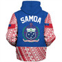 Samoa Sherpa Hoodie Tribal Polynseian Simple Style