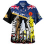 New Zealand Hawaiian Shirt Custom Australian and New Zealand Army Corps Anzac Day