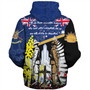 New Zealand Sherpa Hoodie Custom Australian and New Zealand Army Corps Anzac Day