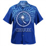 Chuuk State Hawaiian Shirt Flag Color With Traditional Patterns