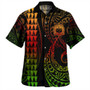 Samoa Combo Dress And Shirt Coat Of Arms Kakau Style Reggae