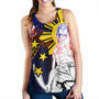 Philippines Filipinos Women Tank Lapu-lapu Hero With Seal Filipinos Tribal Patterns