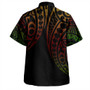 Federated States Of Micronesia Combo Dress And Shirt Coat Of Arms Kakau Style Reggae
