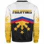 Philippines Filipinos Sweatshirt Sport Style Pattern Yakan Fabric