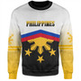 Philippines Filipinos Sweatshirt Sport Style Pattern Yakan Fabric