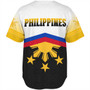 Philippines Filipinos Baseball Shirt Sport Style Pattern Yakan Fabric