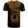 Pohnpei Polynesian T-Shirt - Pohnpei Waves (Golden) 2