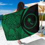 Chuuk State Sarong Coat Of Arm Lauhala Circle Green