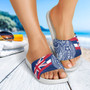 Hawaii Sandals Polynesian Flag With Coat Of Arms