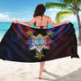 Philippines Filipinos Guam Seal With Philippines Sun And Stars Sarong