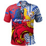 Philippines Filipinos Polo Shirt Custom Lapu-Lapu And The Wolf Tribal Polynesian Style