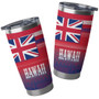 Hawaii Flag Color With Traditional Patterns Tumbler