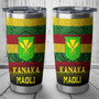 Kanaka Maoli Flag Color With Traditional Patterns Tumbler