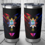 Philippines Filipinos Guam Seal With Philippines Sun And Stars Tumbler