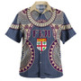 Fiji Hawaiian Shirt Bula Pattern Circle