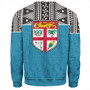 Fiji Sweatshirt Fijian Tapa Pattern