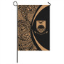 Kiribati Garden Flag Lauhala Circle Gold