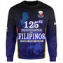 Philippines Filipinos Sweatshirt Philippines Independence Day With Map