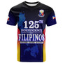 Philippines Filipinos T-Shirt Philippines Independence Day With Map