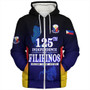 Philippines Filipinos Sherpa Hoodie Philippines Independence Day With Map