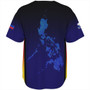 Philippines Filipinos Baseball Shirt Philippines Independence Day With Map