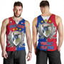 Philippines Filipinos Tank Top The Philippine Eagle With Traditional Patterns