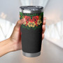 Hawaii Tumbler Kanaka Polynesian Tropical Coat Of Arms